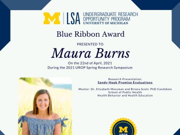 2021 UROP Spring Symposium Blue Ribbon IG 2 